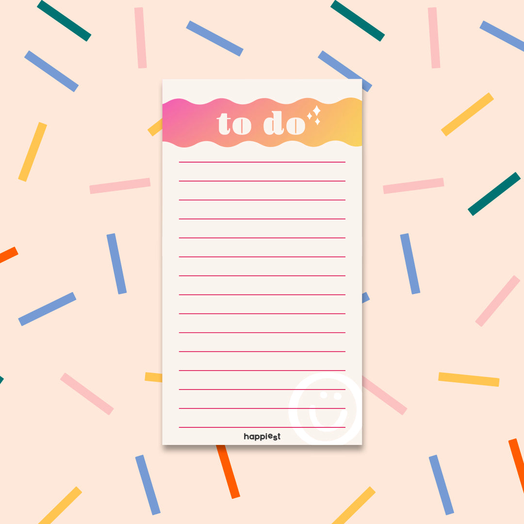 Happy Mini Notepad – Happiest Do.